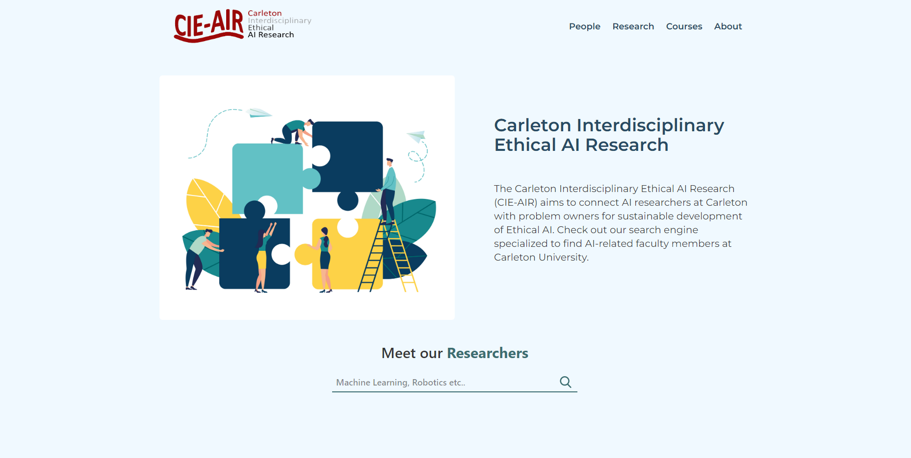 Carleton AI Researchers Website